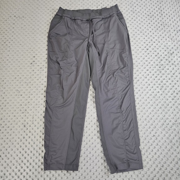 Lululemon Dance Studio Pants Womens Sz 12 Gray - Picture 1 of 11